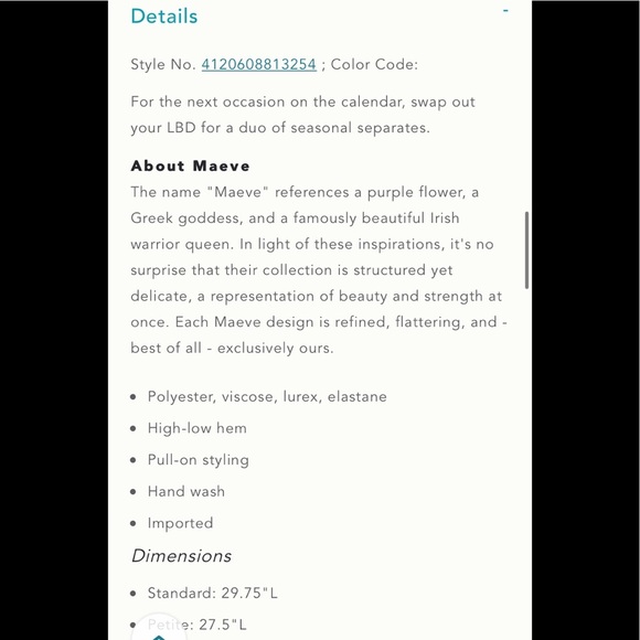 New Anthropologie Maeve Craspedia skirt M or S - Picture 3 of 9